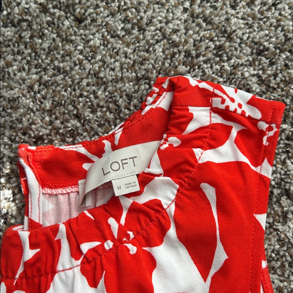 3 identical style LOFT dresses sz M - Picture 4 of 8